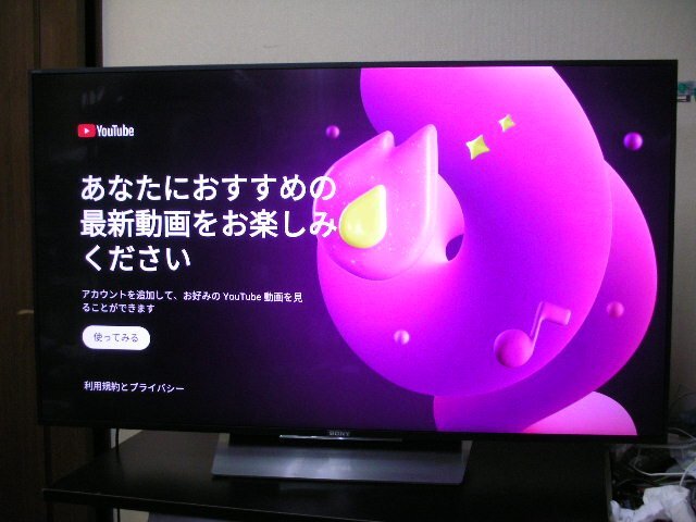 SONY BRAVIA 55インチ 液晶テレビ KJ-55X8500D 現(xiàn)狀で！
