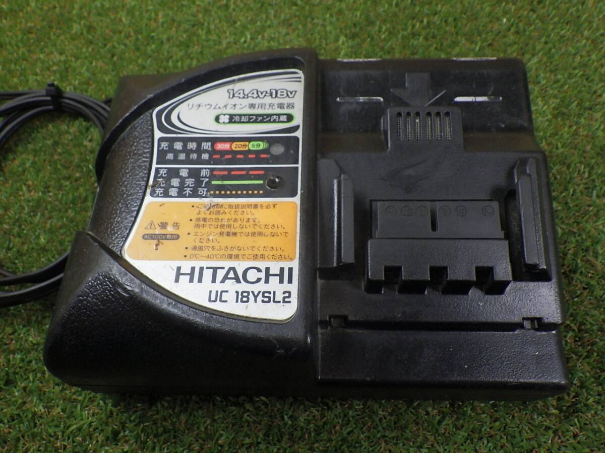  код ремонт есть * Hitachi зарядное устройство UC18YSL2 б/у товар 25513
