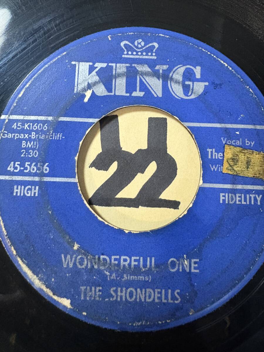 試聴 ガールグループ THE SHONDELLS I GOTTA TELL IT / WONDERFUL ONE 両面VG+ SOUNDS VG++ 