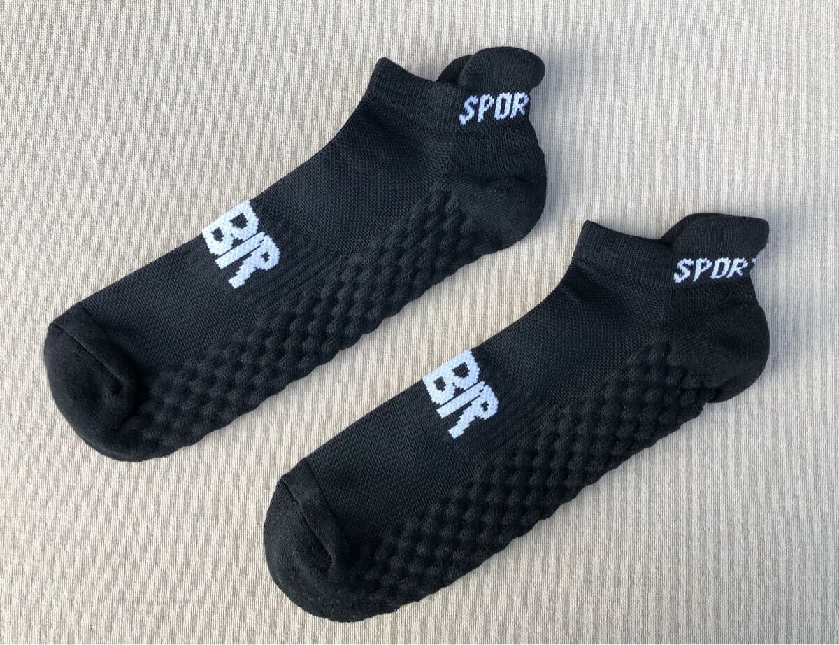 スポーツソックス 3足セット ランニング 衝撃吸収 吸汗 速乾 通気性 脱げにくい 靴下 精巧で高品質　着圧 高伸縮 高弾力 滑り止め_画像8