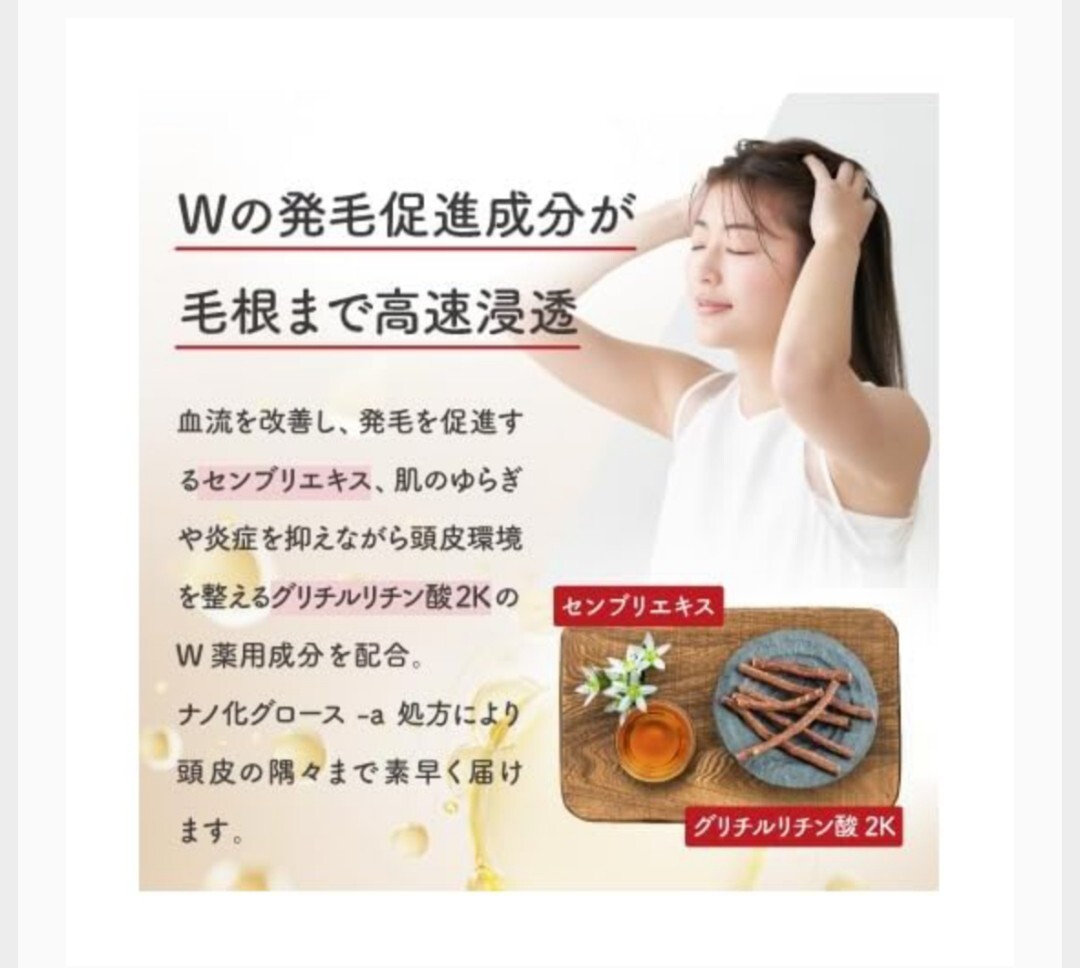 ドクターヘアミカ　育毛剤　薬用ヘアローション　6本セット