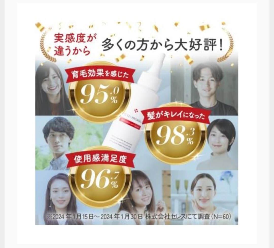 ドクターヘアミカ　育毛剤　薬用ヘアローション　6本セット