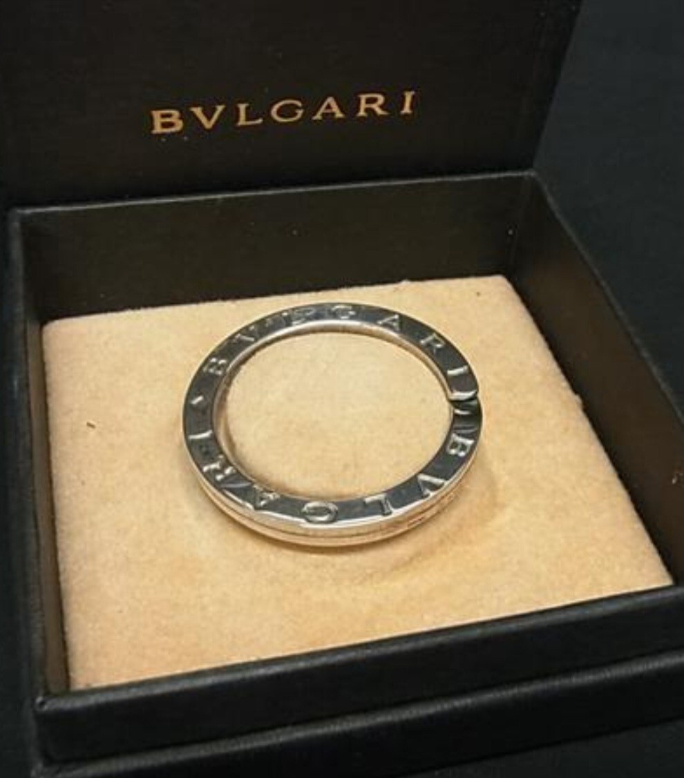 BVLGARI ブルガリ SV925 キーリング シルバー系