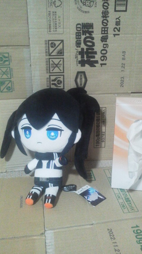 初音ミク エンプレス ブラックロックシューター ぬいぐるみ 30cm 送料450円　ｖ501