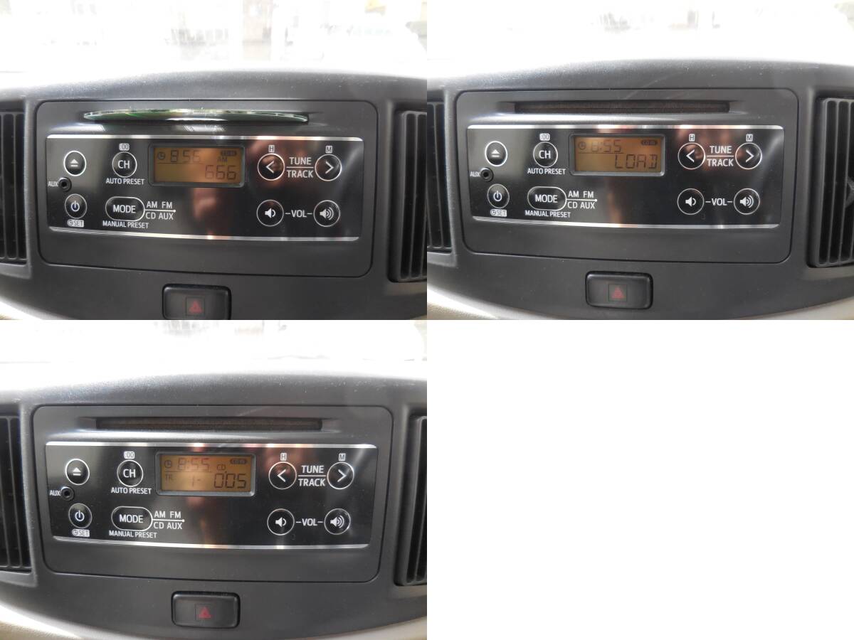  Daihatsu Mira e:S оригинальный CD плеер панель плеер Car Audio LA300S/LA310S 86180-B2840 CD-R/AUX соответствует подтверждение рабочего состояния товар хорошая вещь 