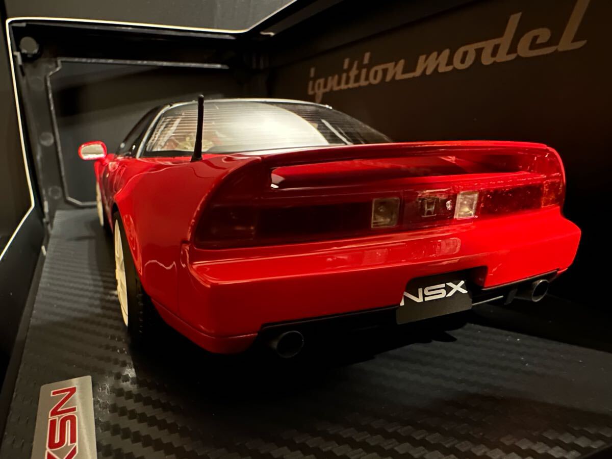 [ новый товар ] 1/18 IG3486 HONDA NSX (NA1) Red зажигание модель ignition model Honda BBS NA2 TYPE R модель R