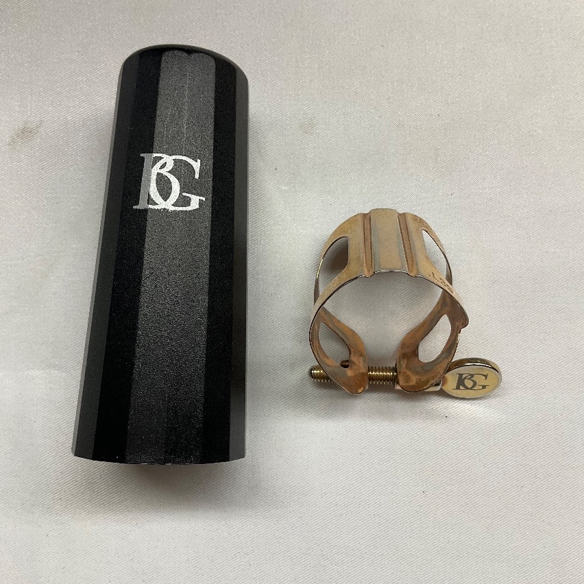u57238　中古　BG L39 クラリネット用リガチャー&キャップ