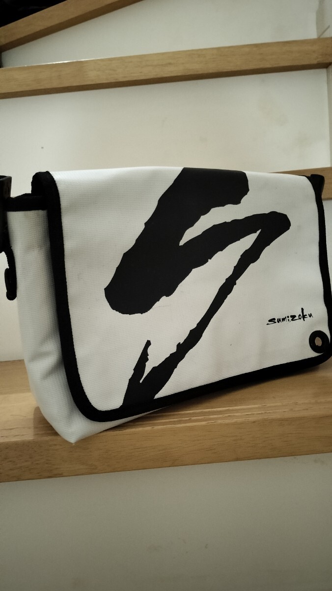 墨族 メッセンジャーバッグ バック エギ エギング ポーチ ターポリン フィッシング ショルダーバッグ 廃盤?_画像1