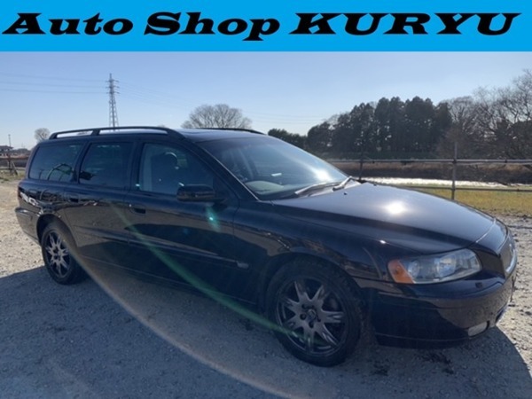 V70 ベースモデル 社外ナビ　后席モニター