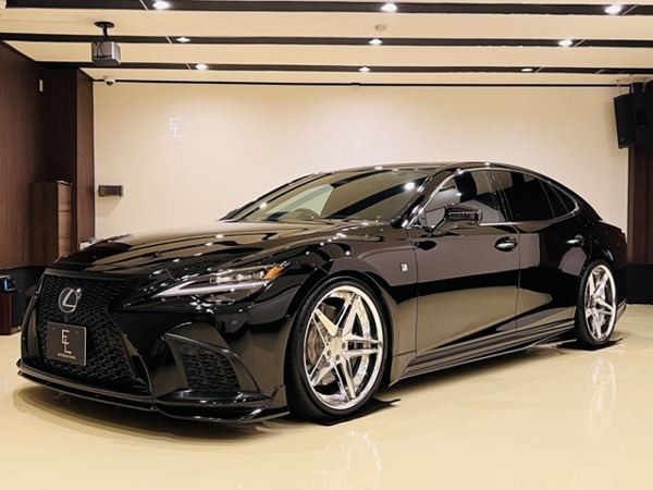 LS 500h Fスポーツ 4WD マクレビ TRDフルエアロ TRDマフラー