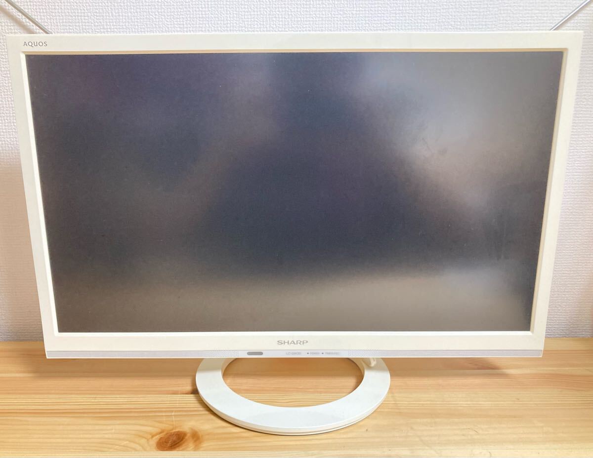 良品 SHARP 液晶テレビ ハイビジョン 外付HDD 裏番組録画対応 LC