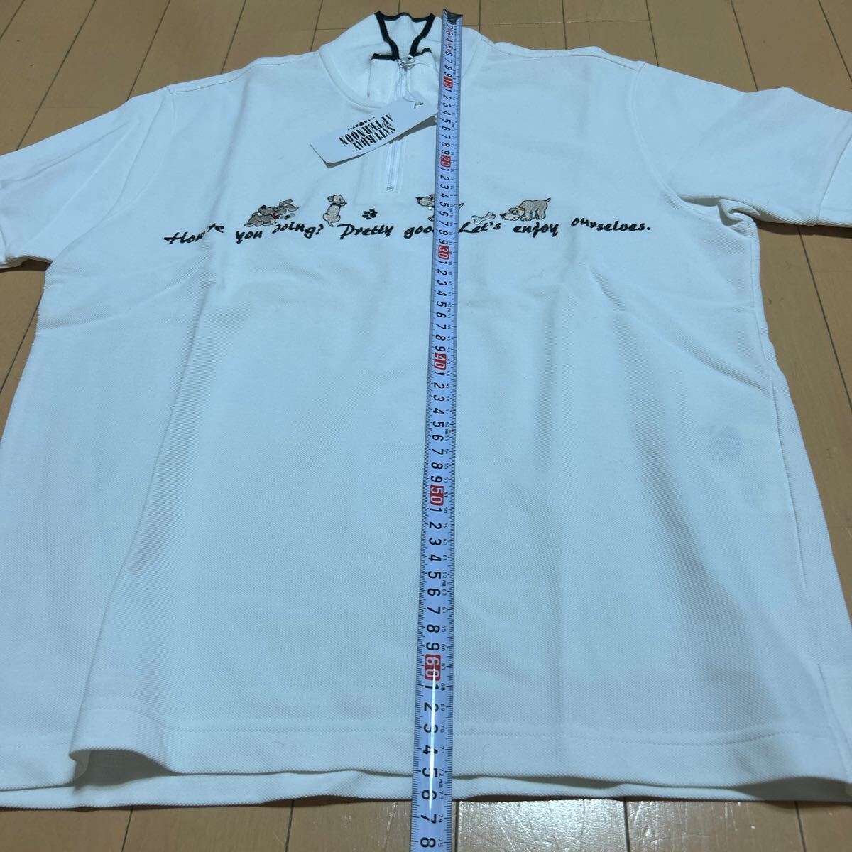 新品未使用SATURDAY AFTERNOON レディースLサイズZIPシャツ