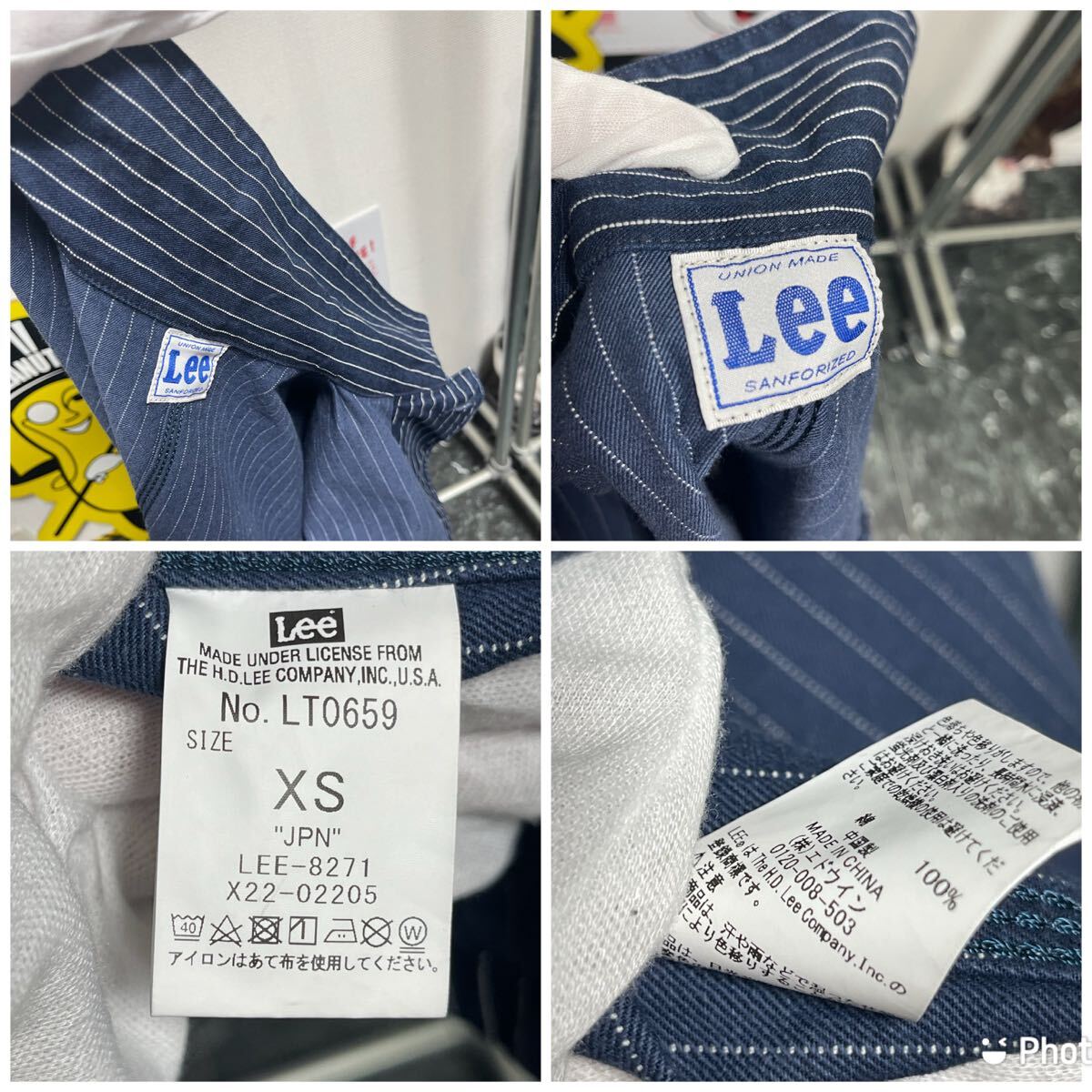 Lee DUNGAREES LOCO JACKET リー ストライプカバーオール｜Yahoo