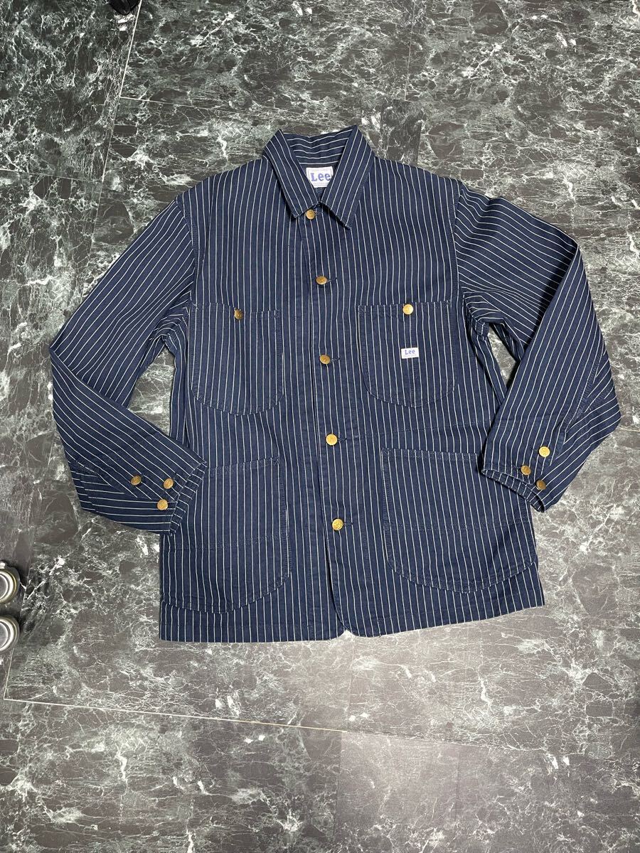 Lee DUNGAREES LOCO JACKET リー　ストライプカバーオール Lee DUNGAREES LOCO JACKET リーストライプカバーオール