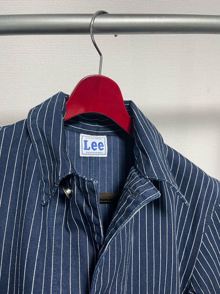 Lee DUNGAREES LOCO JACKET リー　ストライプカバーオール Lee DUNGAREES LOCO JACKET リーストライプカバーオール