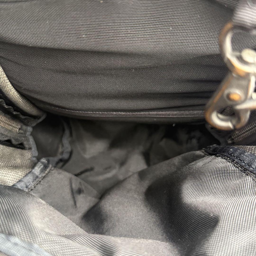 【良品】PORTER ポーター ヒート スリング ショルダーバッグ ボディバッグ 吉田カバン タウンユース メンズ レディース ブラック DB500429