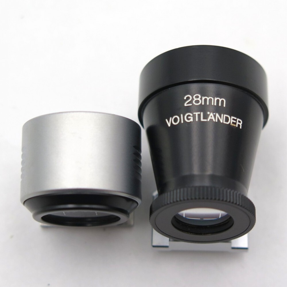 1円? Voigtlander フォクトレンダー 28mm/50mm ビューファインダー 箱付 動(dòng)作未確認(rèn) 現(xiàn)狀品 y58-3708739【Y商品】