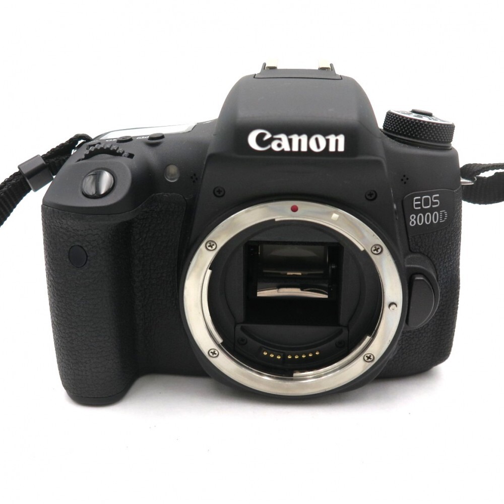 1円? Canon キヤノン EOS 8000D デジタル一眼レフカメラ レンズ2點 ケース付 動作確認済 現(xiàn)狀品 y203-3668801【Y商品】