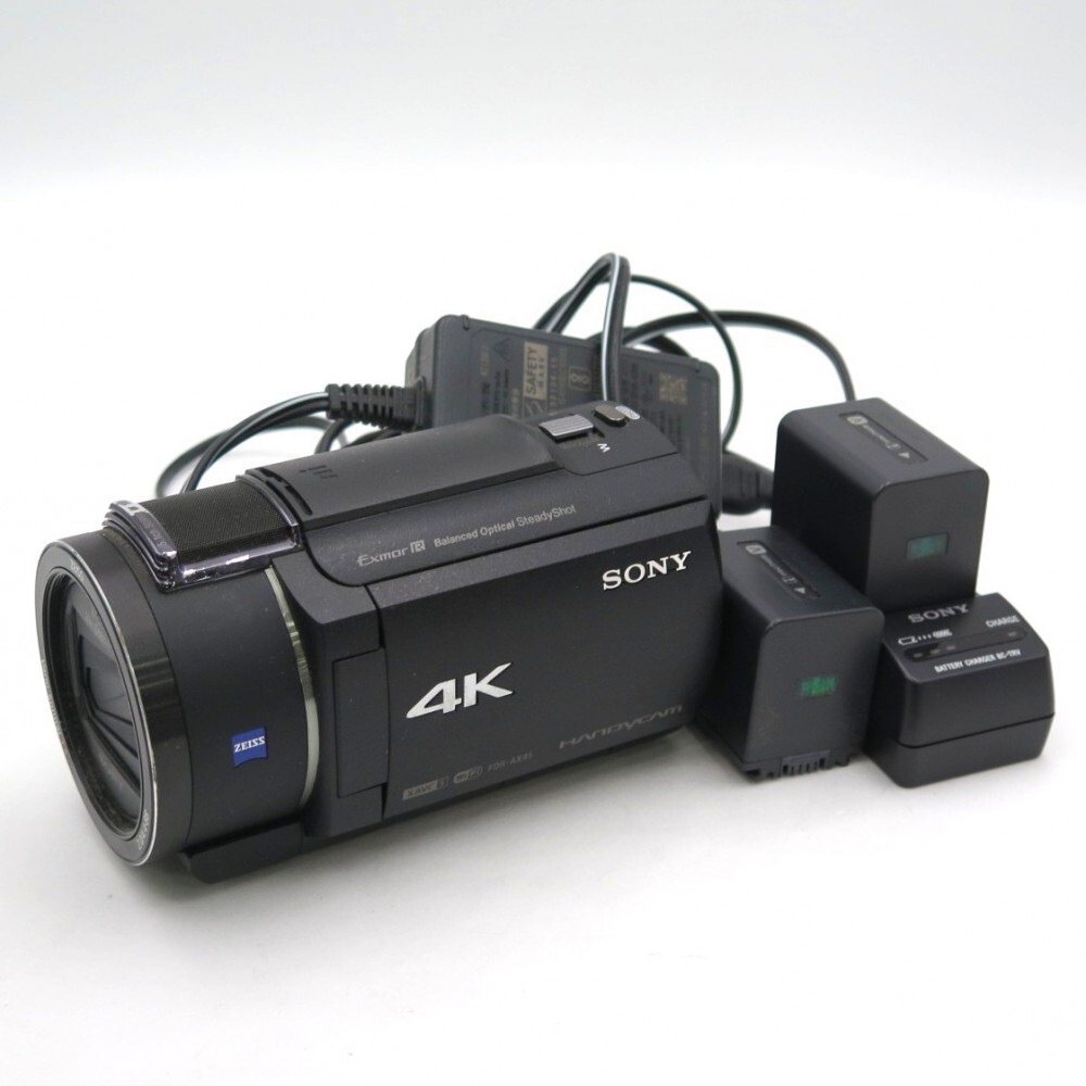 1円? SONY ソニー FDR-AX45 4K HANDYCAM ハンディカム ビデオカメラ 動作未確認(rèn) 現(xiàn)狀品 y102-3702607【Y商品】
