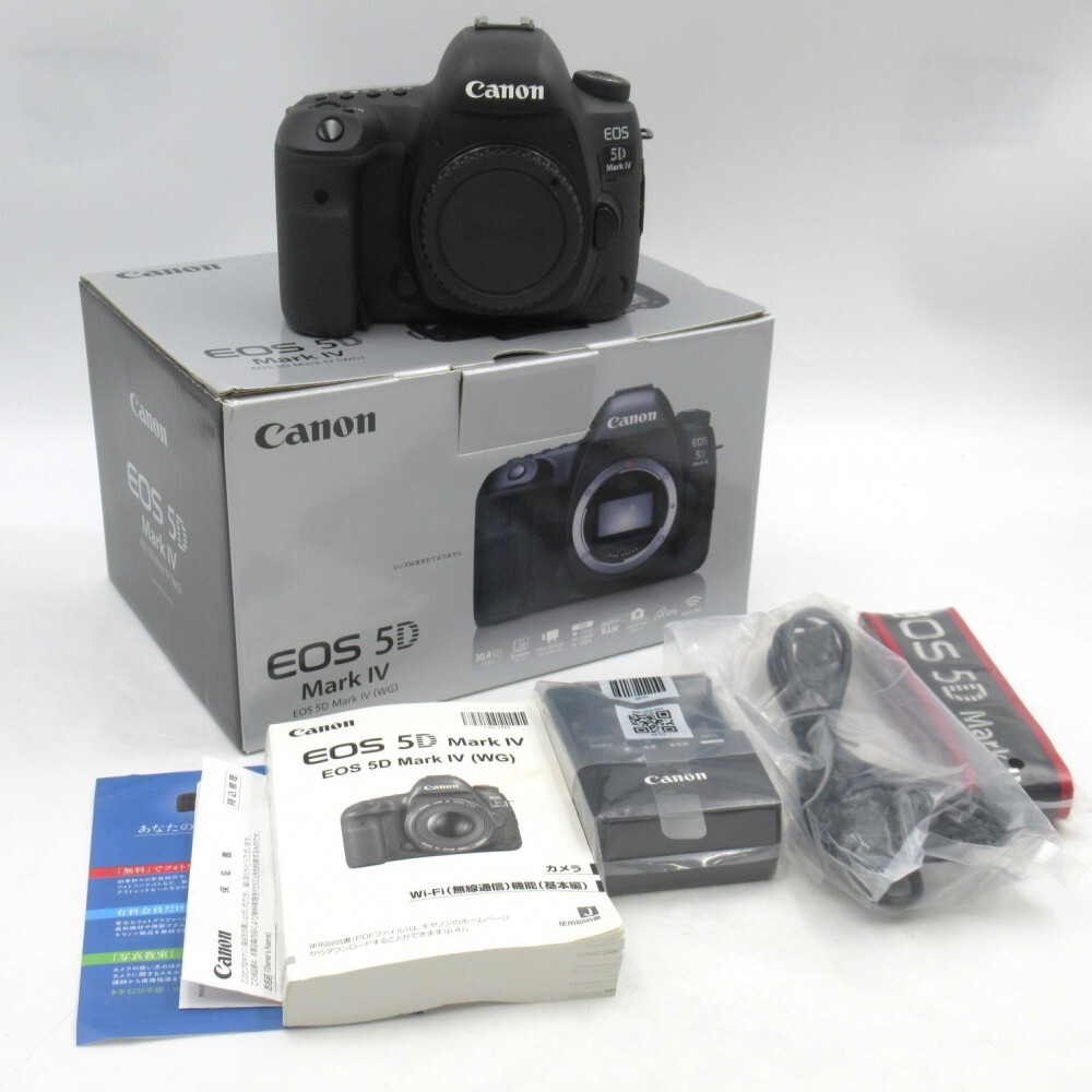 1円? Canon キヤノン EOS 5D Mark IV デジタル一眼レフ ボディのみ 箱付 動(dòng)作確認(rèn)済 現(xiàn)狀品 y39-3676831【Y商品】