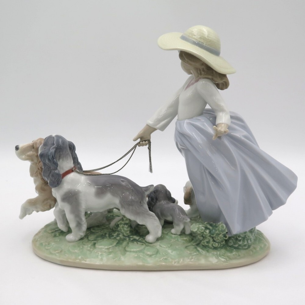 1円? Lladro リヤドロ 6784「仔犬たちの行進」プリビレッジ フィギュリン ※同梱不可 y347-3678990【Y商品】