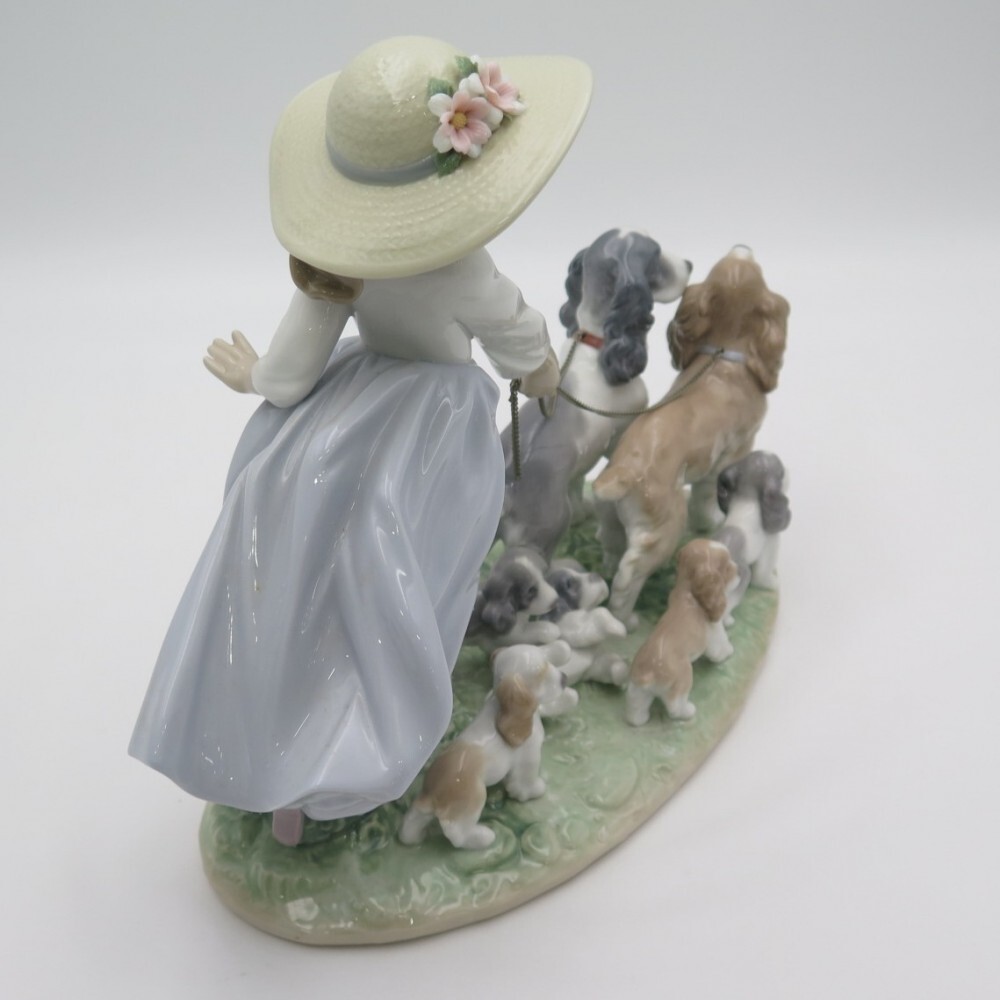1円〜 Lladro リヤドロ 6784「仔犬たちの行進」プリビレッジ