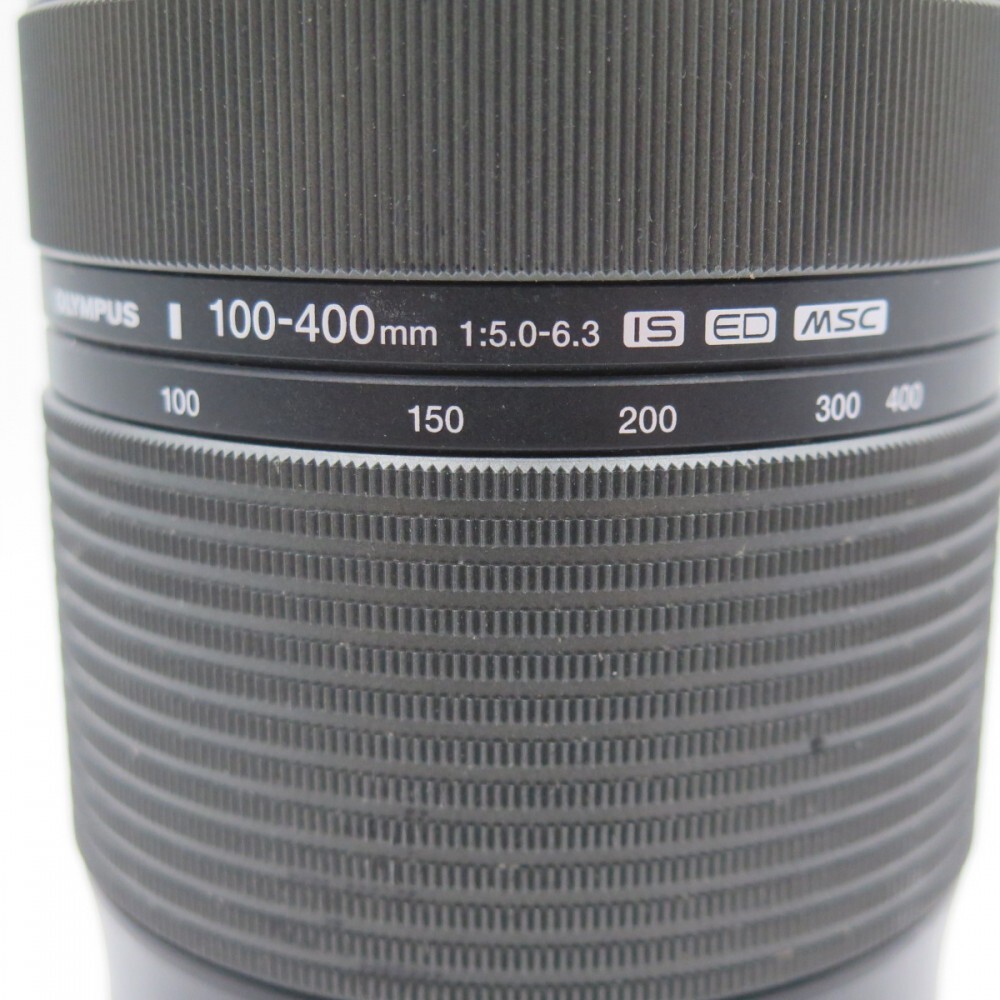 1円? OLYMPUS オリンパス M.ZUIKO DIGITAL 100-400mm F5.0-6.3 IS ED MSC ズームレンズ 動作未確認(rèn) 現(xiàn)狀品 y208-3739829【Y商品】