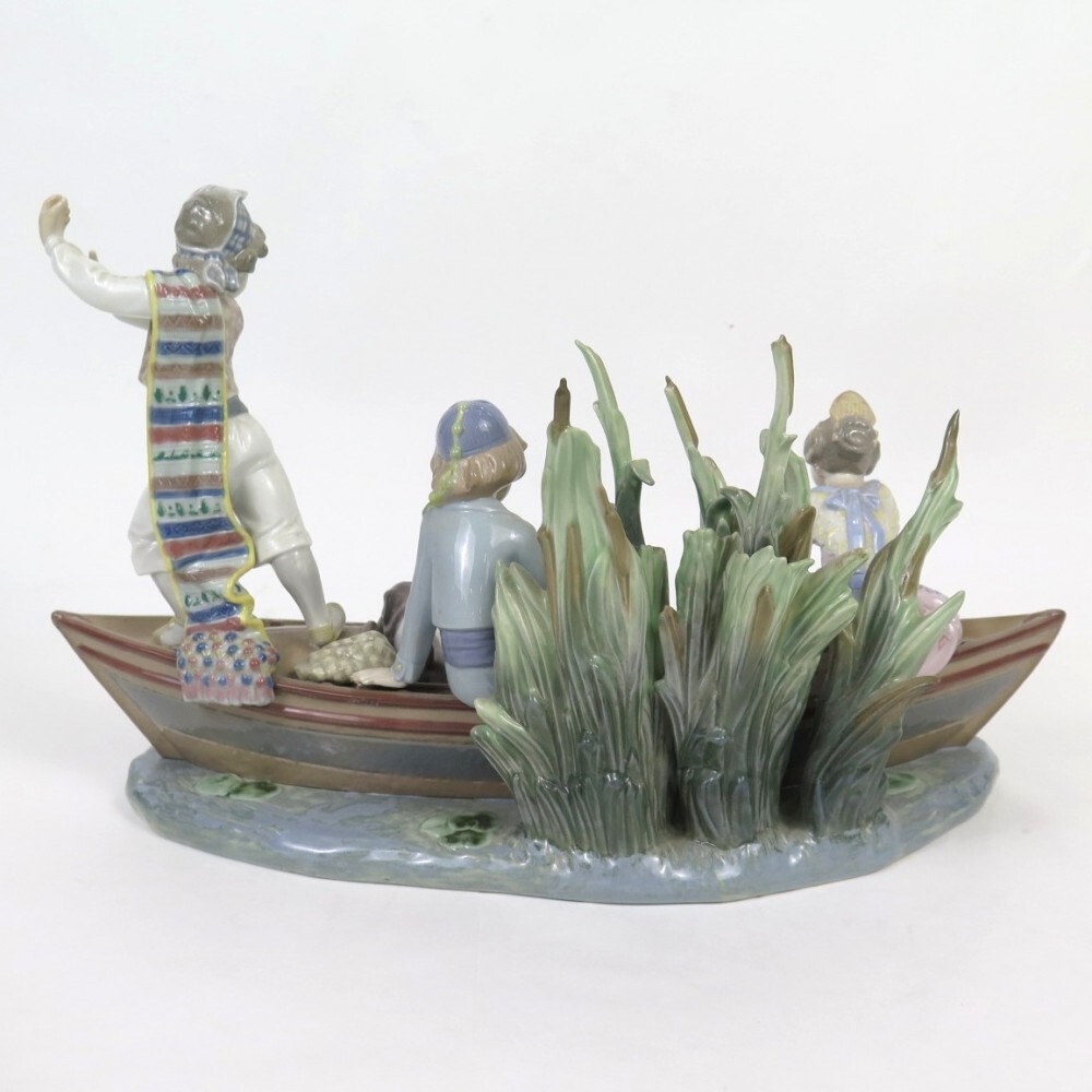 1円? 限定 Lladro リヤドロ 1371「Valencian Cruise」フィギュリン サイン入り 臺座付 ※同梱不可 y79-3640968【Y商品】