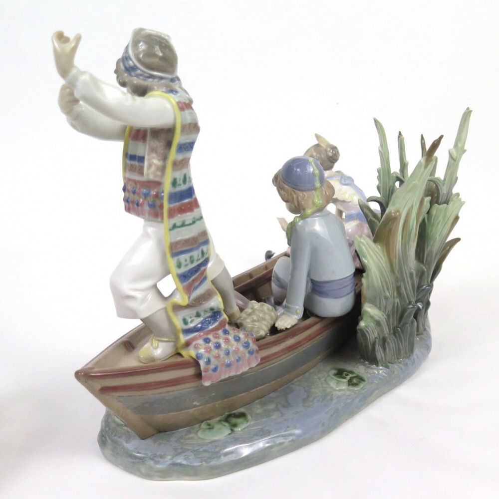 1円? 限定 Lladro リヤドロ 1371「Valencian Cruise」フィギュリン サイン入り 臺座付 ※同梱不可 y79-3640968【Y商品】