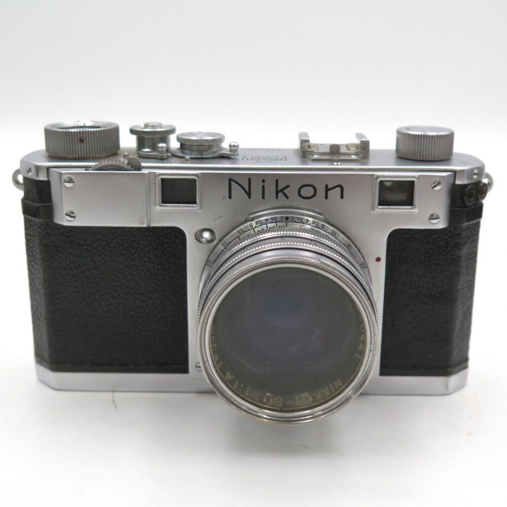 1円? Nikon ニコン S NIPPONKOGAKU TOKYO フィルムカメラ 他 ケース付 動(dòng)作不良あり ジャンク品 y290-3645078【Y商品】