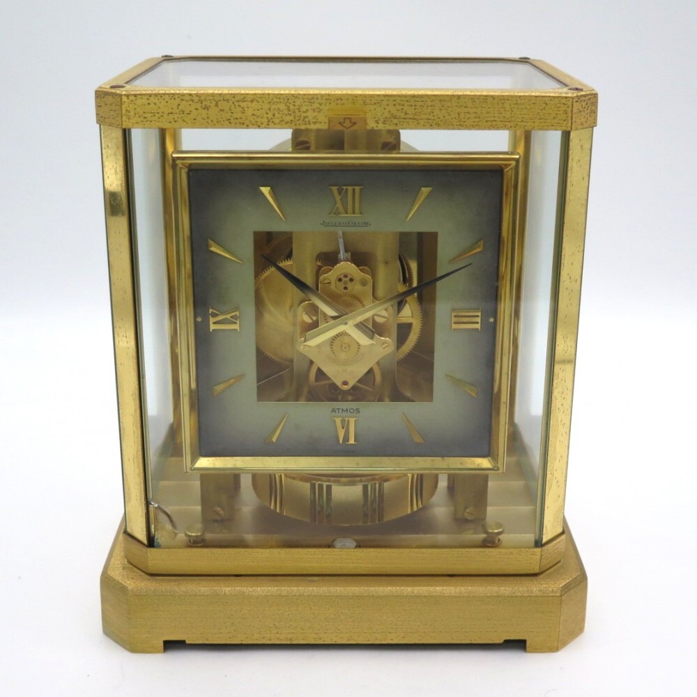 1円? JAEGER-LECOULTRE ジャガー?ルクルト アトモス 置時計(jì) 動作確認(rèn)済 現(xiàn)狀品 ※同梱不可 y226-3680135【Y商品】