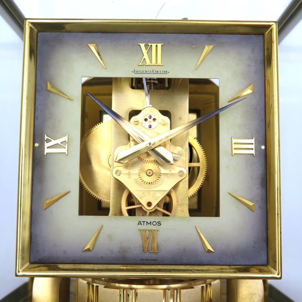 1円? JAEGER-LECOULTRE ジャガー?ルクルト アトモス 置時計(jì) 動作確認(rèn)済 現(xiàn)狀品 ※同梱不可 y226-3680135【Y商品】