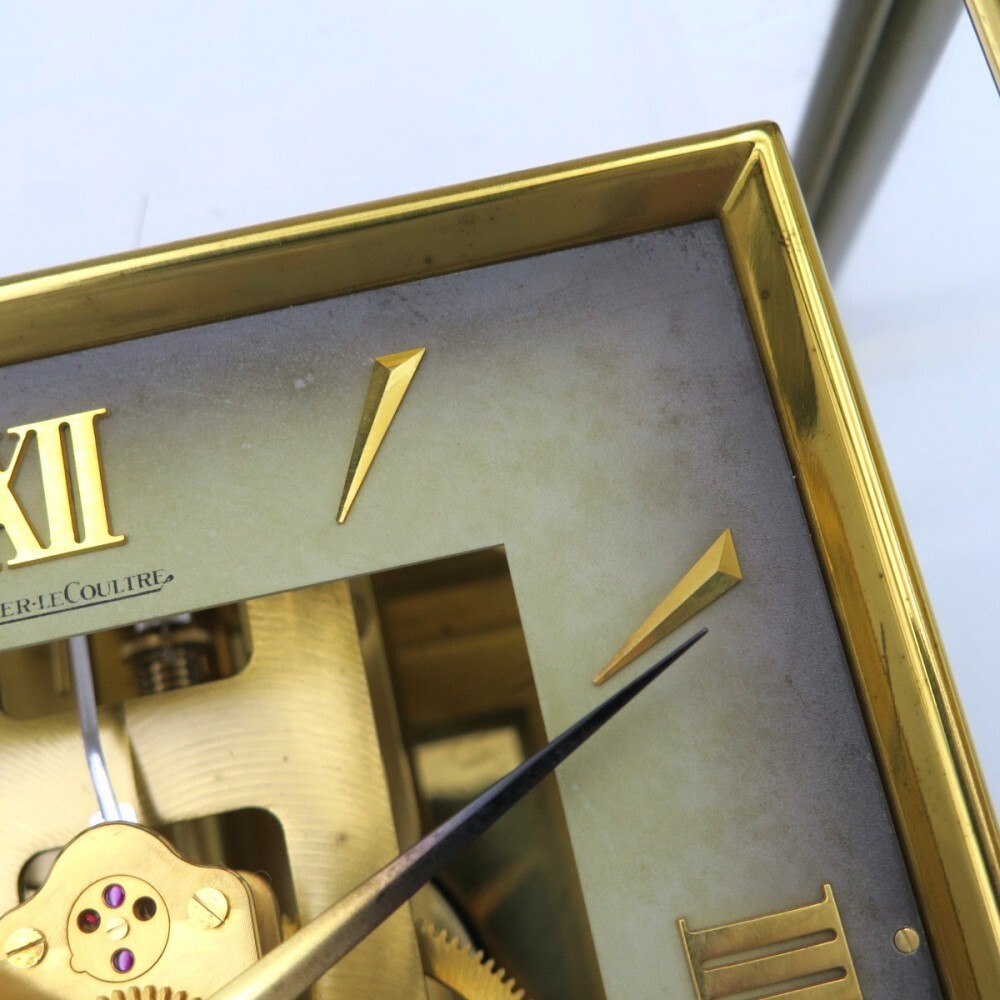 1円? JAEGER-LECOULTRE ジャガー?ルクルト アトモス 置時計(jì) 動作確認(rèn)済 現(xiàn)狀品 ※同梱不可 y226-3680135【Y商品】