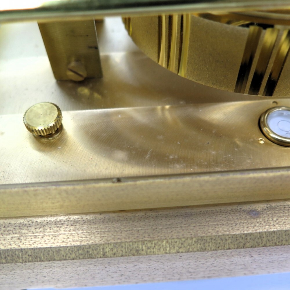 1円? JAEGER-LECOULTRE ジャガー?ルクルト アトモス 置時計(jì) 動作確認(rèn)済 現(xiàn)狀品 ※同梱不可 y226-3680135【Y商品】