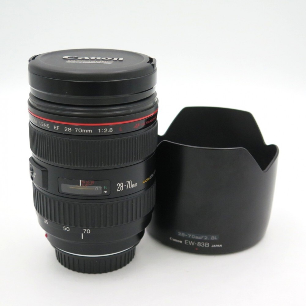 1円? Canon キヤノン EF 28-70mm 1:2.8 L ズームレンズ 動作未確認 現(xiàn)狀品 y41-3686126【Y商品】