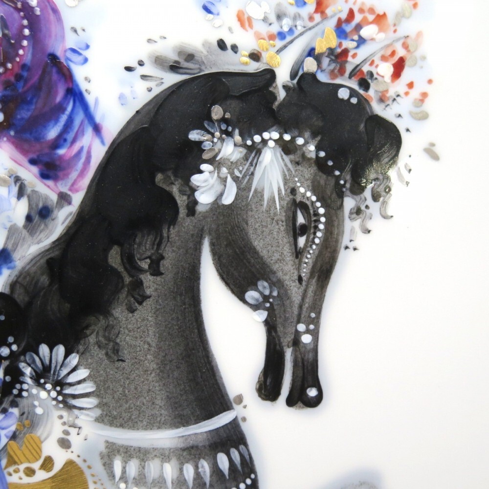 MEISSEN - マイセン アラビアンナイト 王様と馬 陶板画 額装済み