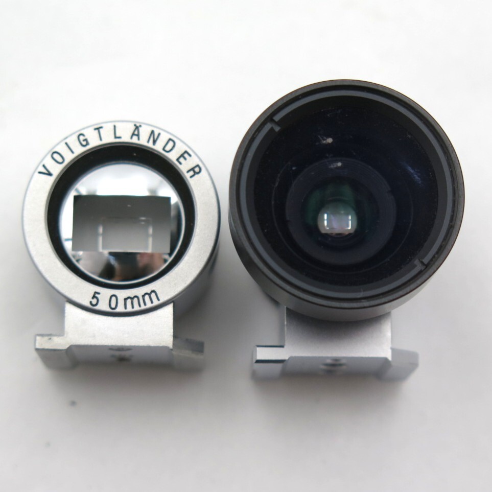 1円? Voigtlander フォクトレンダー 28mm/50mm ビューファインダー 箱付 動(dòng)作未確認(rèn) 現(xiàn)狀品 y58-3708739【Y商品】