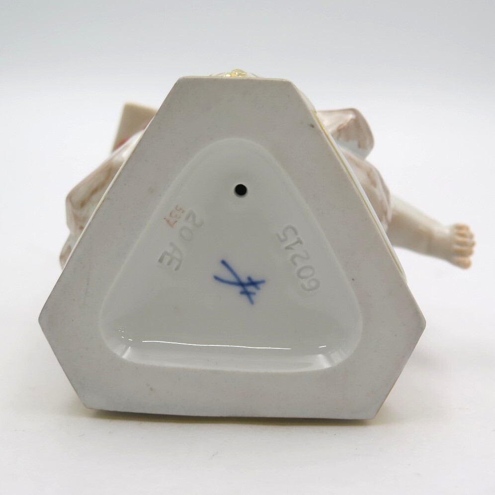 1円〜 Meissen マイセン 陶磁器小立像 天使シリーズ 60215