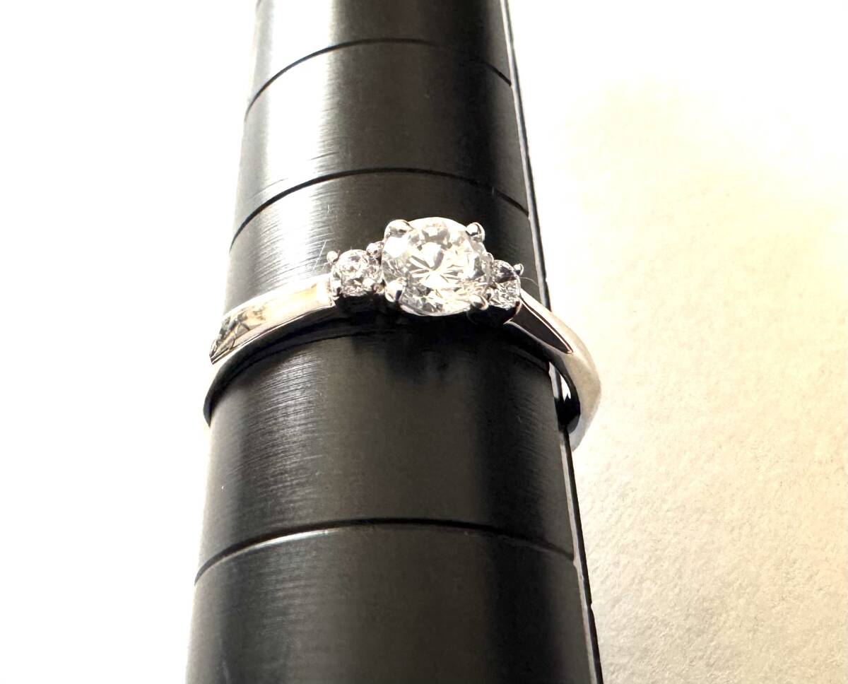 未使用品★ GARNI3連ダイヤリング