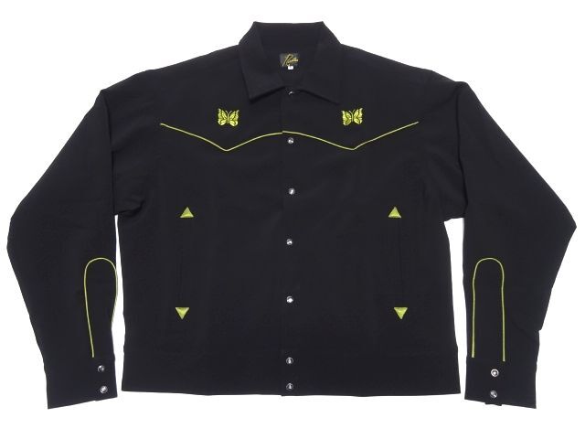Needles 2023ss PIPING COWBOY JACKET L size / ニードルス パピヨン カウボーイジャケット メンズ