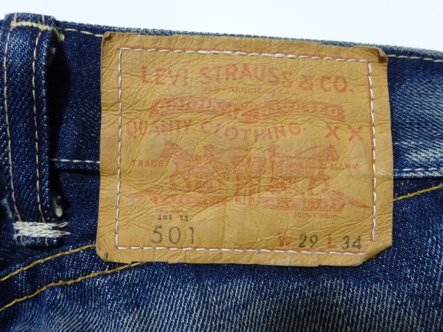 LEVI'S 00s vintage original LVC 501 DENIM PANTS 29 size / リーバイス ローライズカスタム 66501 デニム パンツ 2005 アーカイブ メンズ_画像5
