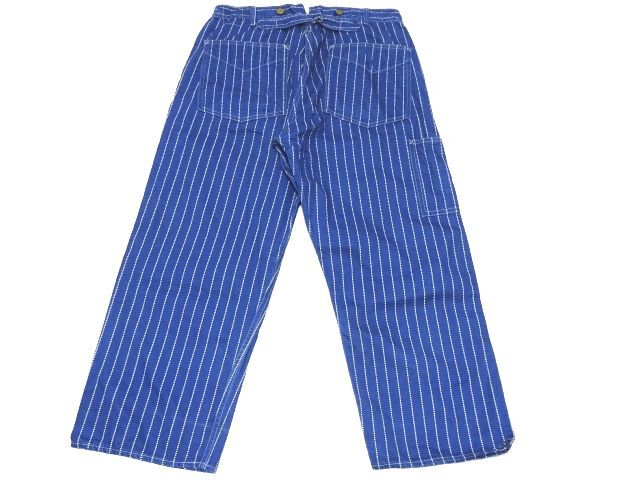 HEADLIGHT 1914s MODEL WABASH STRIPE WAIST OVERALLS 34 size / ヘッドライト ウォバッシュストライプ デニム パンツ 実名復(fù)刻 メンズ