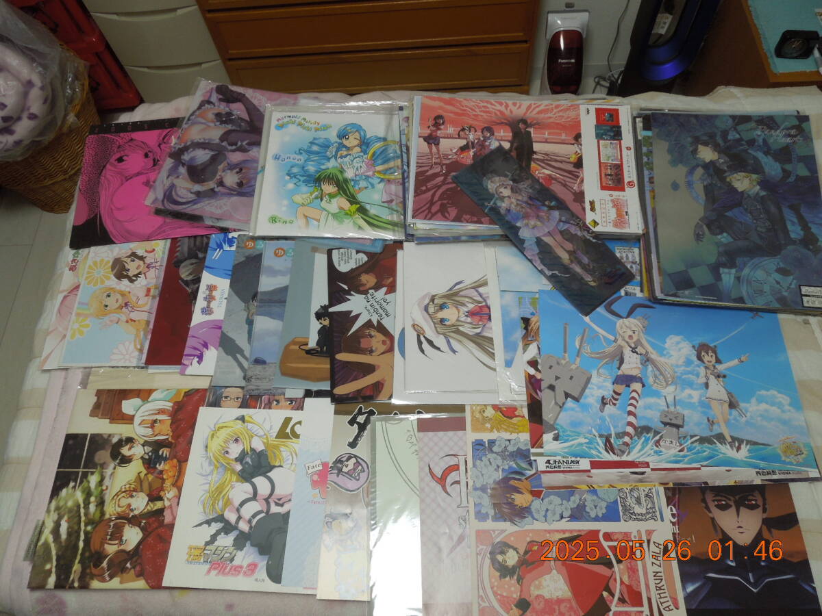 大判紙雑貨 まとめて大量セット① / FGO 大槍葦人 ガンダムSEED 艦