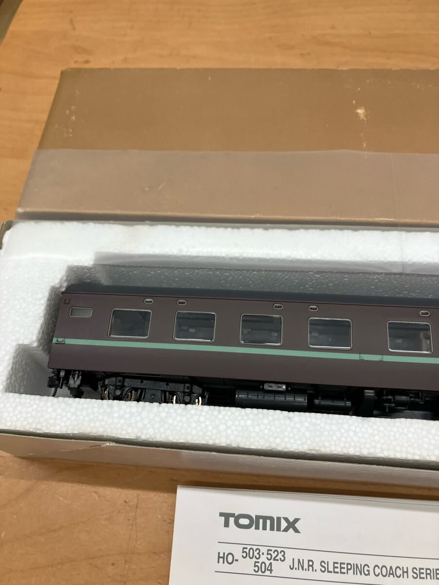 TOMIX HO-523 オロネ10 茶 TOMIX HO 10系 オロネ10 茶 帯あり HO-523 16番（国鉄10系客車