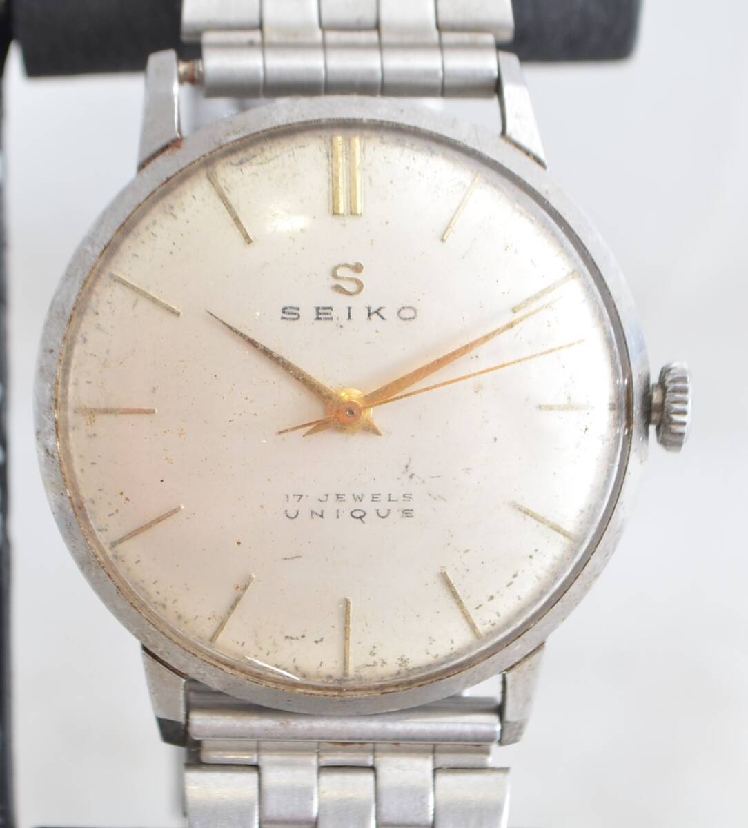 I☆稼働☆SEIKO セイコー UNIQUE ユニーク 17JEWELS 822845