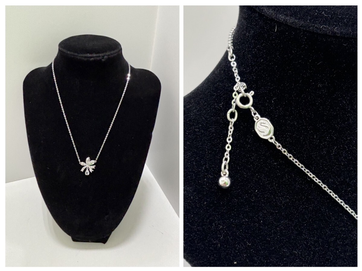 1円スタート】SWAROVSKI スワロフスキー ネックレス 1円スタート】SWAROVSKI スワロフスキー ネックレス