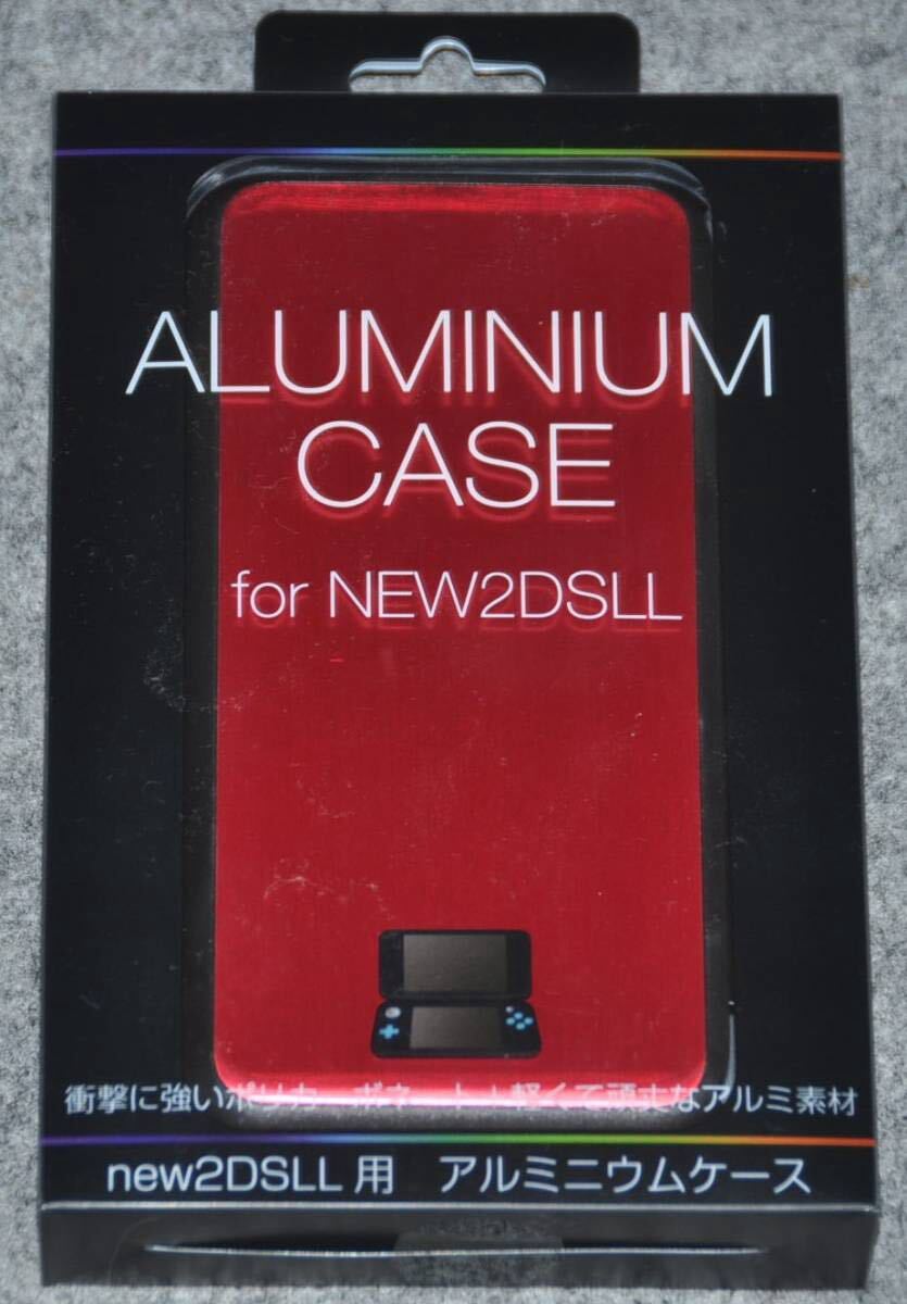 new2DSLL用 アルミニウムケース ブルー ALG-N2DACB