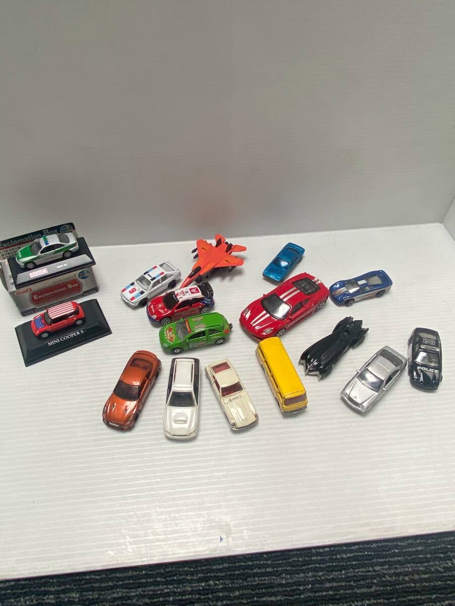 ☆ 中古 トミカ ミニカー 色々 まとめてセット フェアレディZ GTR ミニクーパー バットモービル ポルシェ 等