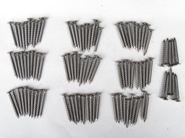★新品★ 打込 サカメ釘 捻子釘 5㎜ X50㎜ 100本入り_画像3