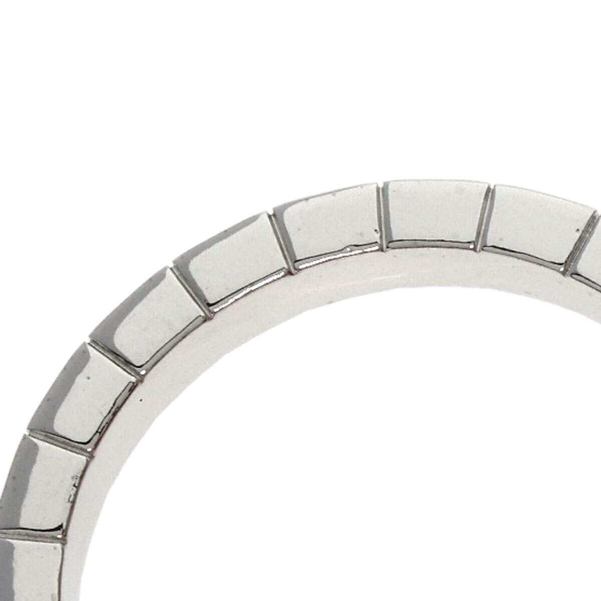CARTIER カルティエ ラニエール #61 リング?指輪 K18ホワイトゴールド レディース 中古